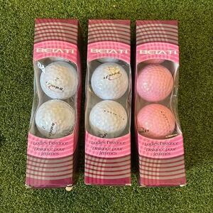 New Intech Beta Ti Ladies Distance golf balls (3 sleeves)